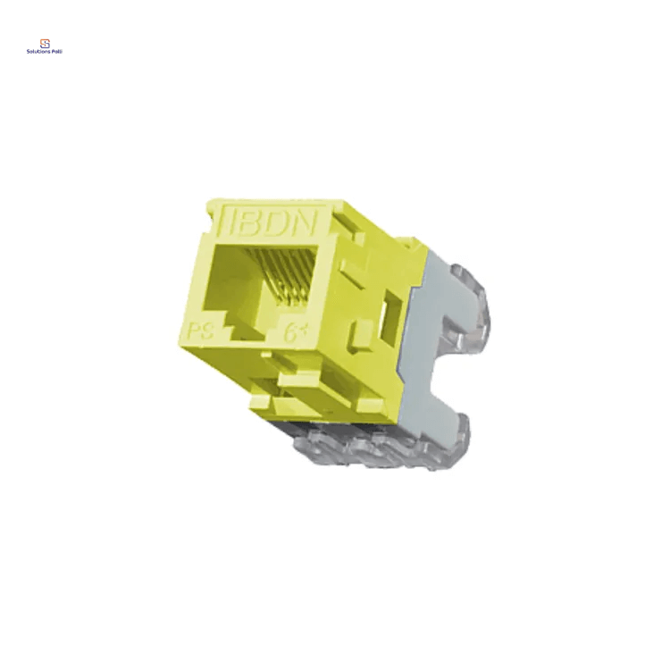 Belden AX101069 CAT 6 RJ45 Modular Jack Yellow