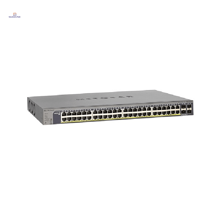 Netgear GS752TP 52 Port Gigabit Ethernet Smart Switch (4SFP)