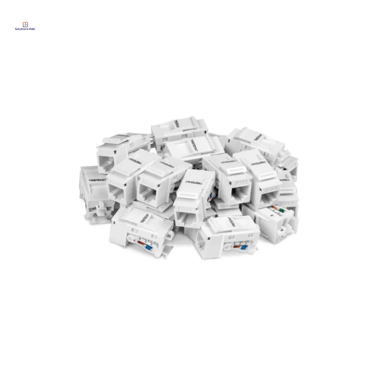TRENDnet TC-K25C6 Cat6 Keystone Jack (25-Pack)