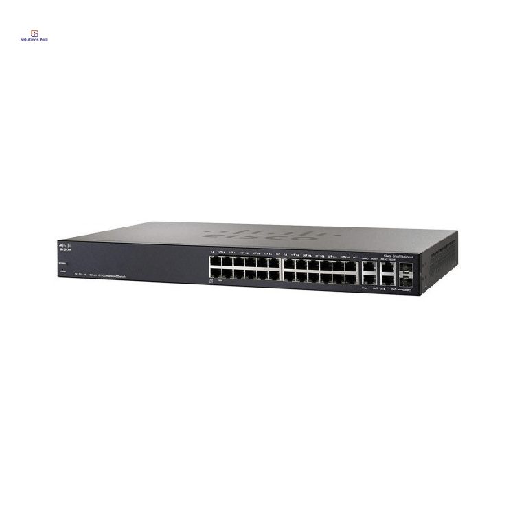 Cisco SF350-24P-K9-EU 24-Port 10/100 PoE Managed Switch