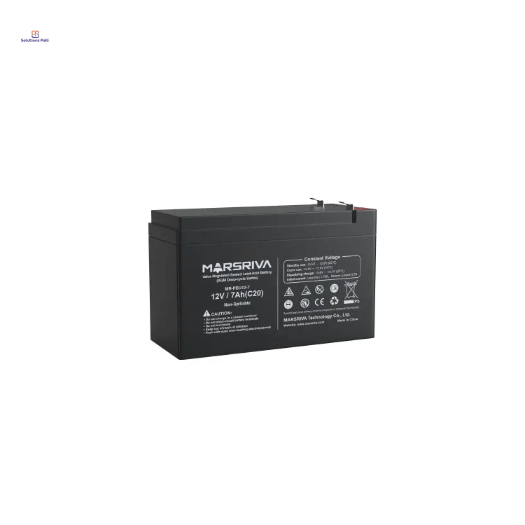 Marsriva MR-PBU12-7 12V 7Ah Sealed Lead-acid UPS Battery