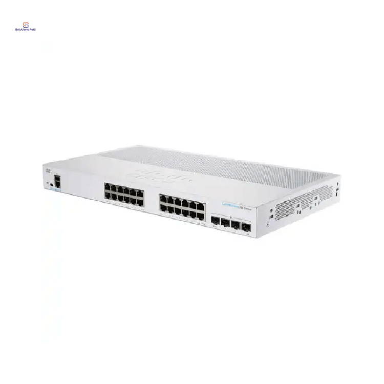 Cisco CBS350-24P-4X-EU 24 Port Gigabit PoE+ Managed Switch