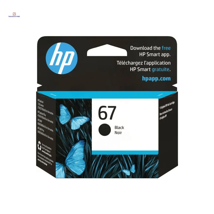 HP 67 Black Original Ink Cartridge