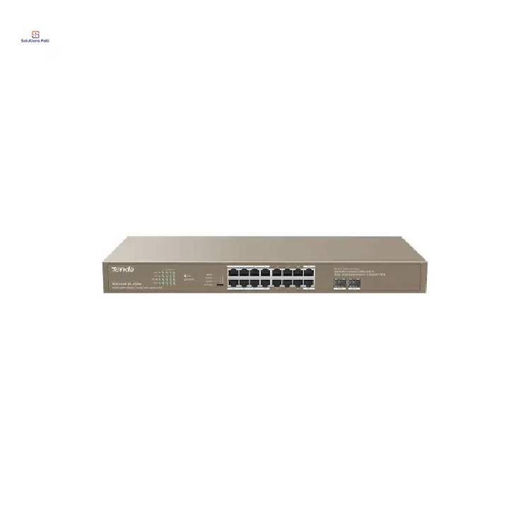 Tenda TEG1118P-16-250W 16GE+2SFP 16 Port Unmanaged PoE Switch