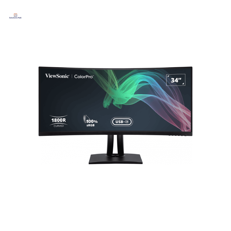 ViewSonic VP3481a ColorPro 34" UltraWide QHD Curved Monitor