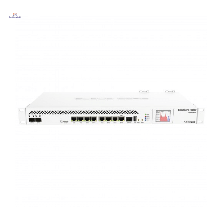 Mikrotik CCR1036-8G-2S+EM 1U rackmount 8-Port Gigabit Ethernet Router
