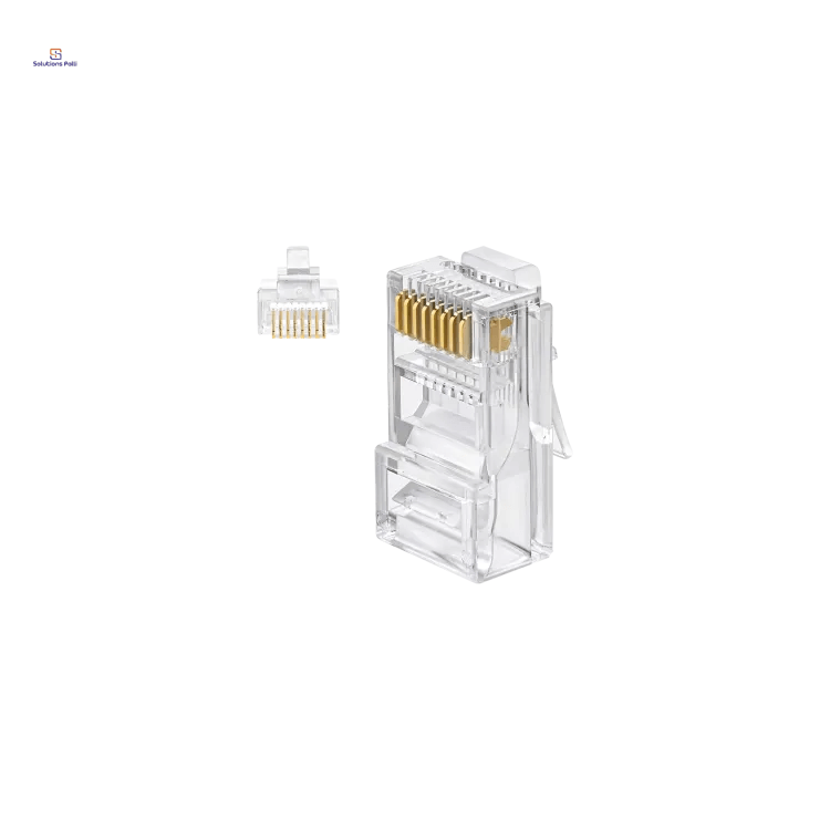 Safenet 36-3000WT-CE Cat6 8P8C RJ45 Connector (50 Pcs)