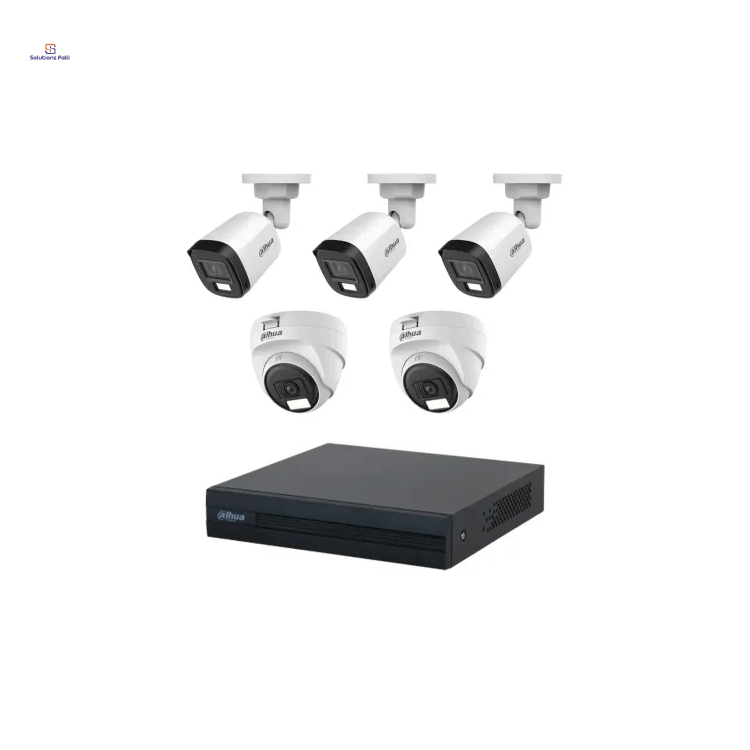 Dahua 5 unit CC camera package
