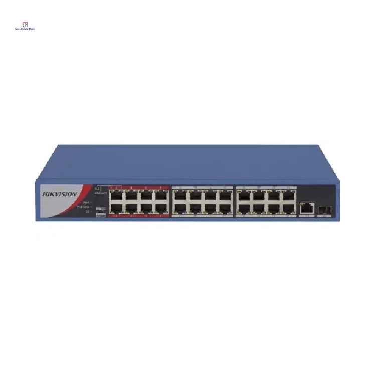 Hikvision DS-3E0326P-E/M(B) 24 Port Unmanaged POE Switch
