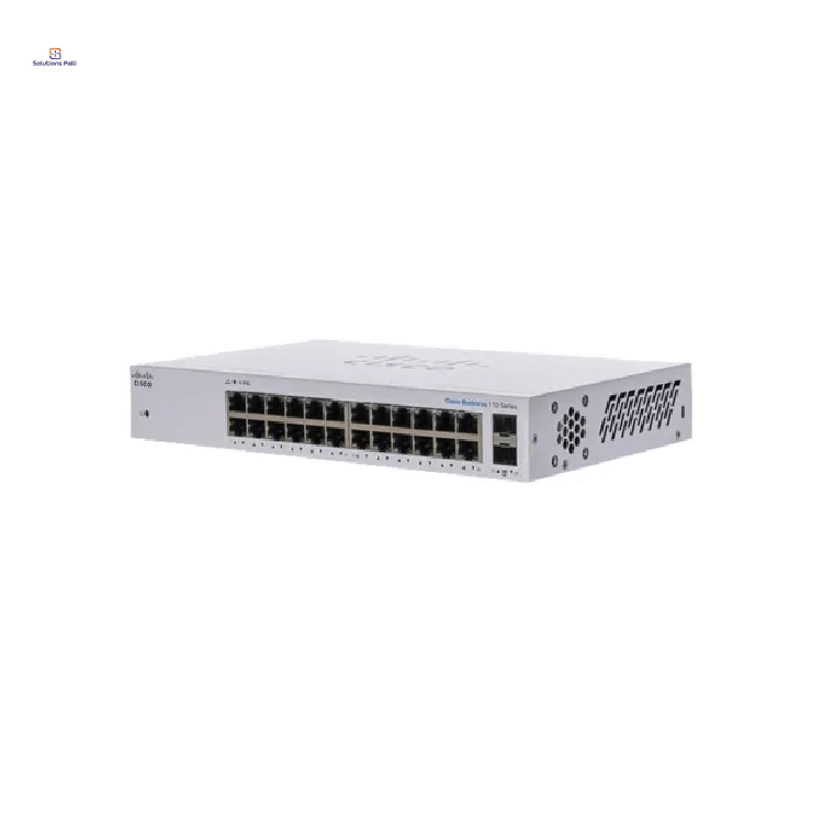Cisco CBS110-24T-EU 24 Port Gigabit Ethernet Unmanaged Switch With 2 Gigabit SFP