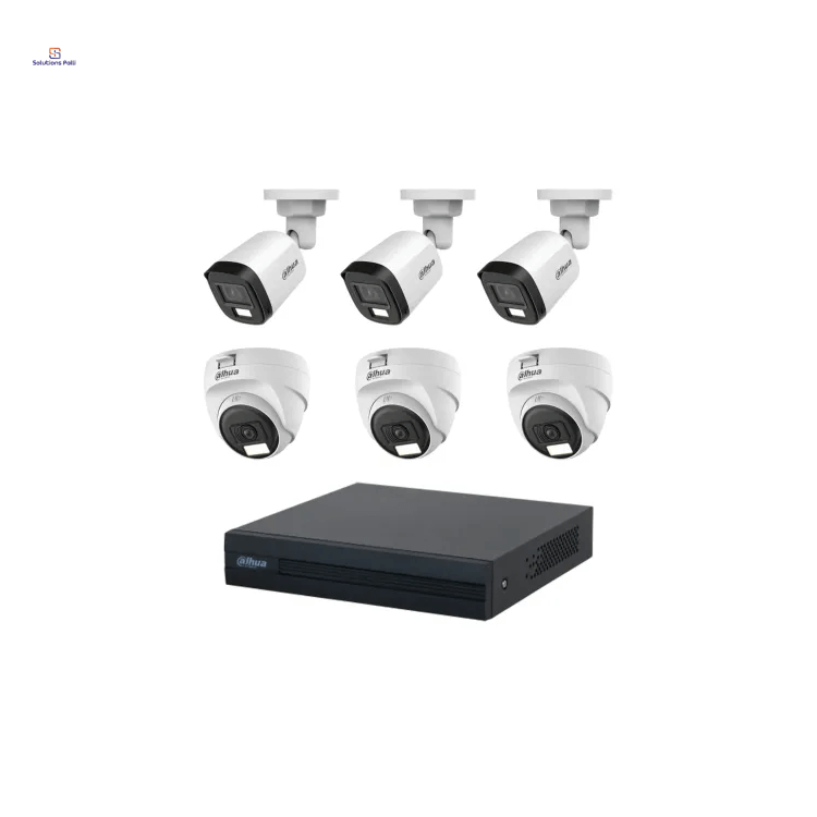 Dahua 6 unit Cc camera package