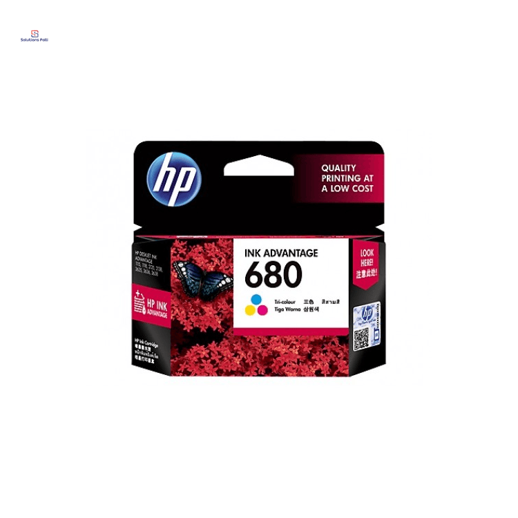 HP 680 Tri-color Original Ink Advantage Cartridge