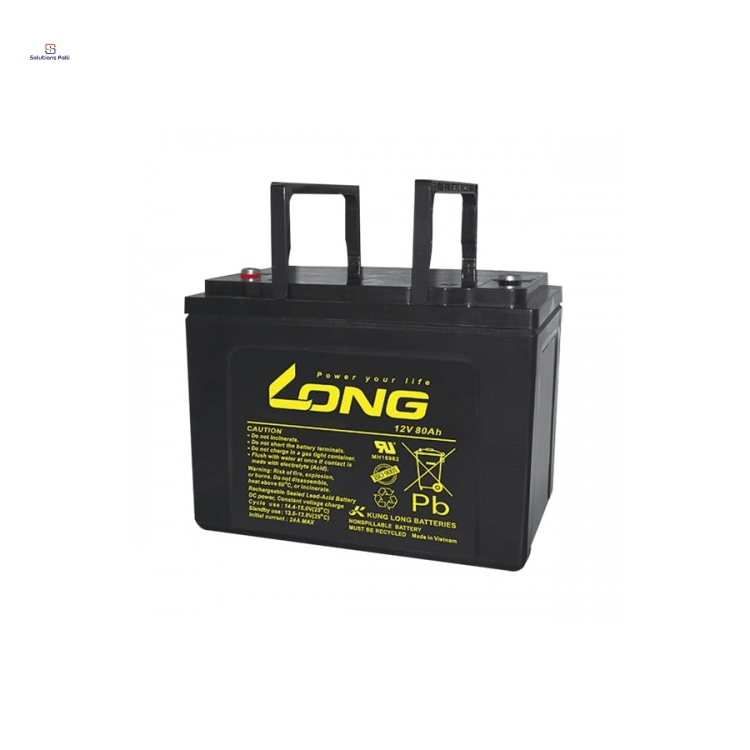LONG KPH80-12N 12V 80Ah Rechargeable Sealed Lead Acid Battery