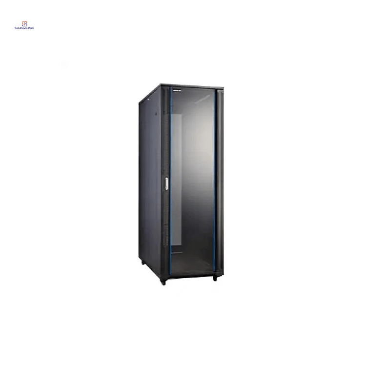 Safenet 32U Tempered Glass Door Floor Standing Server Cabinet